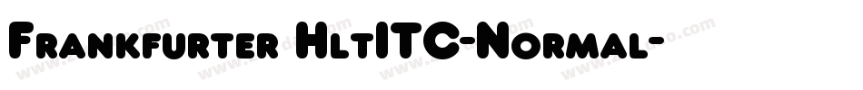 Frankfurter HltITC-Normal字体转换